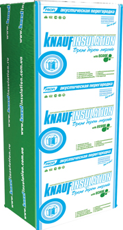 Акустична перегородка Knauf Insulation 18,3 м кв. 50*610*1250 мм