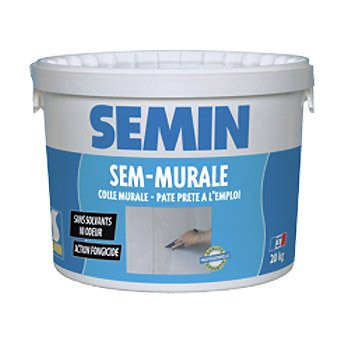 SEMIN SEM-MURALE Клей готовий для склошпалер і тканини. Франція. 10кг