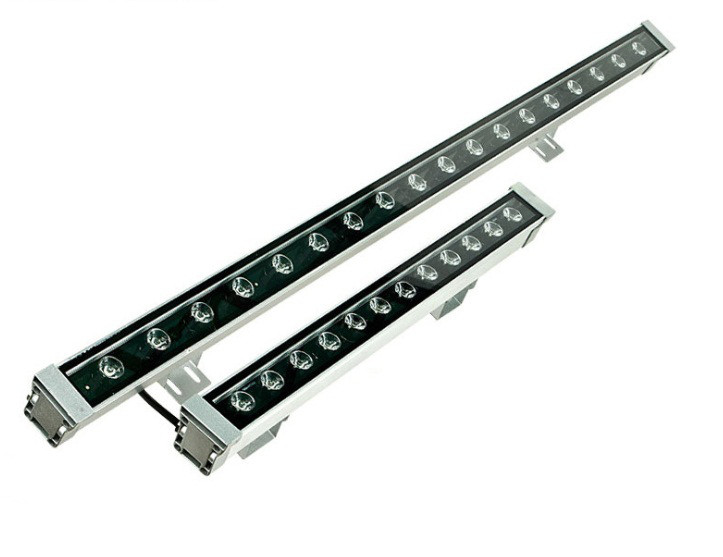 Лінійний світильник 18W 1000мм біл., сін., зел., червон., жовтий. IP68 Wall washer Ecolend