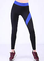 Леггинсы Спортивные с цветными вставками Giulia LEGGINGS SPORT COLOR лосины женские для спорта р. S - L