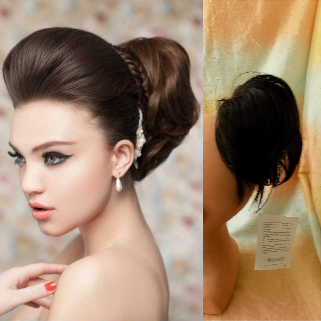 Хвіст короткий "рожки" на крабі чорний  KARINA-1, фото 1