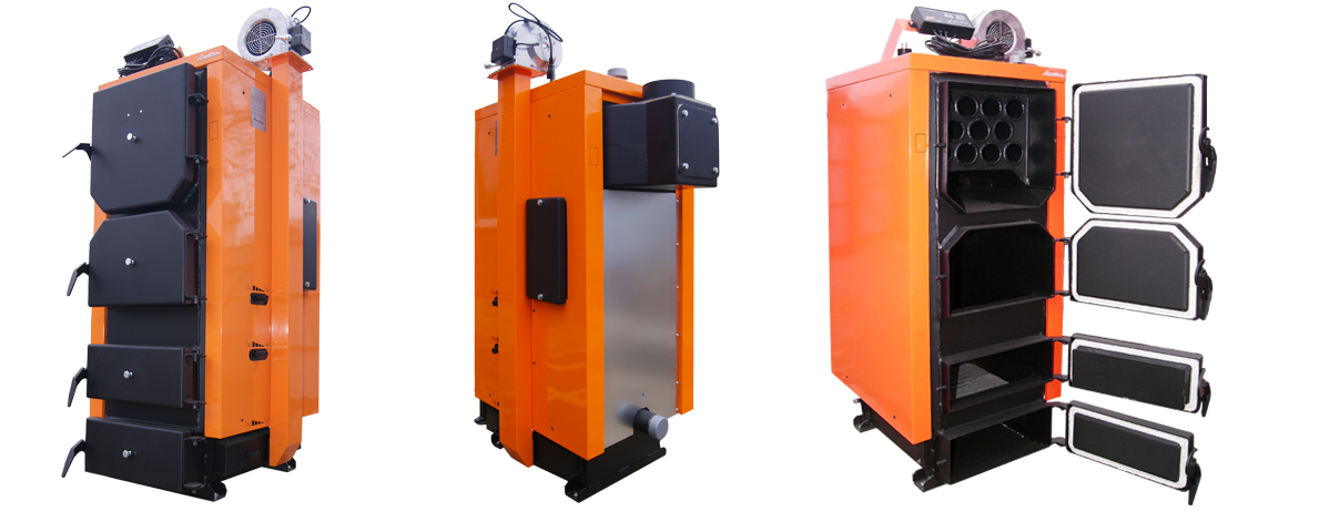 Твердопаливний котел — універсал HeatLine 40 kW від 300 до 400 кв