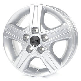 Диски Borbet CWD колір Crystal Silver параметри 6J x 16" 5 x 118 ET 68