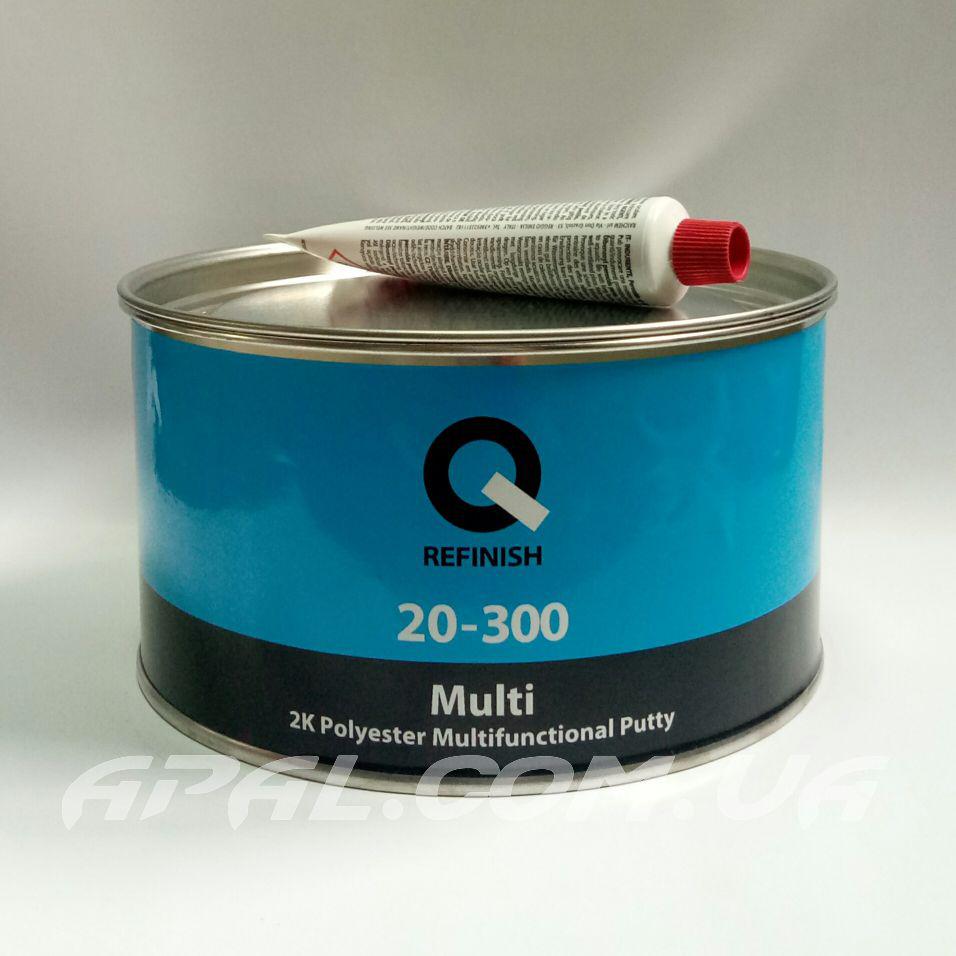 Q-Refinish 20-300 Поліефірна шпатлівка MULTI багатофункціональна (1,8 кг)