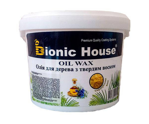 Oil Wax 10л - Карнаубский масло-воск для дерева с натуральным воском ...