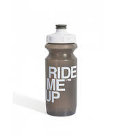 Фляга 600ml Green Cycle Ride Me Up, сірий/білий