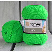 YarnArt Baby - 8233 салатовый