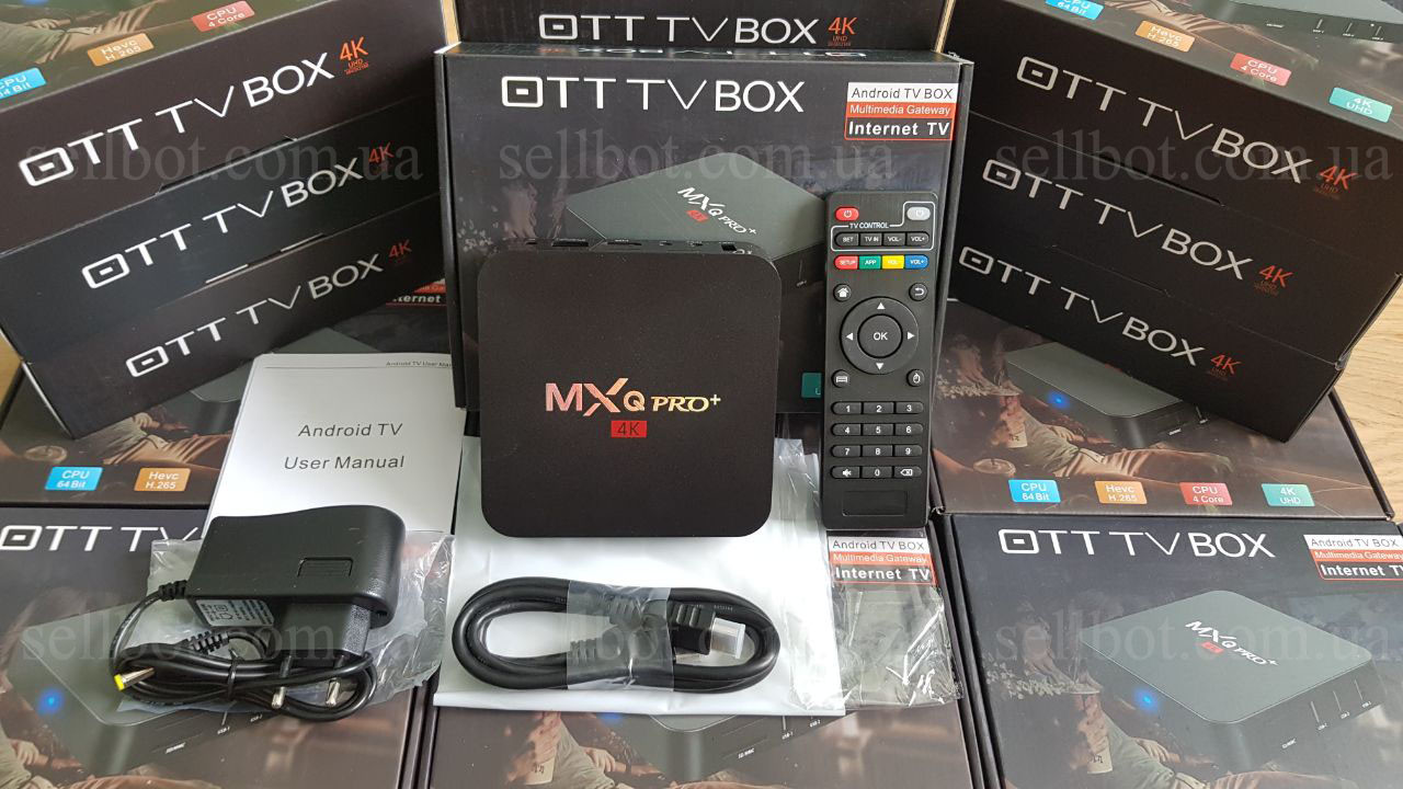 TV-Приставка MXQ Pro + 2/16GB S905X (Android Smart TV BOX, Андроид Смарт ТВ Приставка, Андроїд тв бокс)