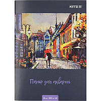 Бумага для акварели А4, 10 листов, 200г/м2, Kite K18-267