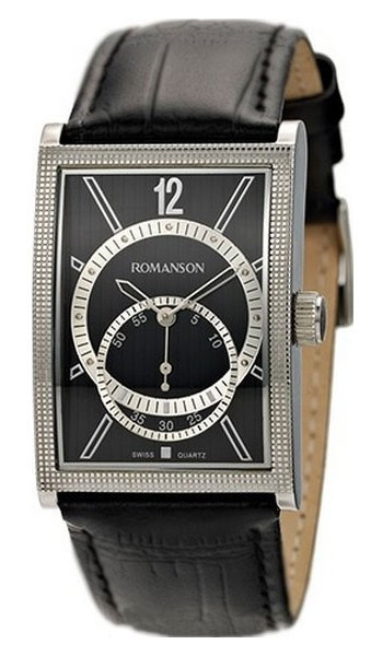 Годинник Romanson DL5146NMWH BK кварц.