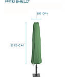 Водонепроникні чохли для парасольок зелені, фото 2