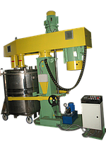 Диссольвер двовальний з гідропідйомником