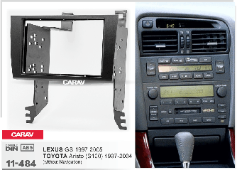 Перехідна рамка CARAV 11-484 2 DIN (Lexus GS)