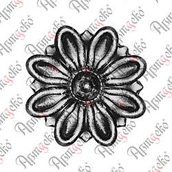 Квітка кована 92х1,5 Арт. 50.052