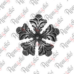 Квітка кована 82х2 Арт. 50.040.01