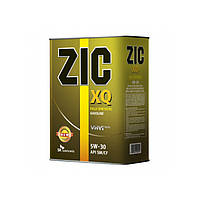 Масло моторное Zic XQ 5W-30 (Канистра 4литра) универсальное (бензин + дизель)