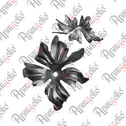 Квітка кована 155х2 Арт. 51.235