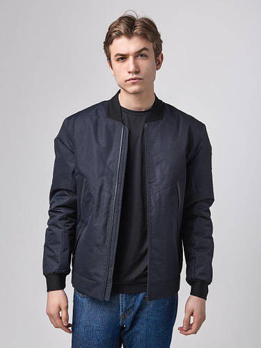 Мужская весенняя куртка бомбер синий Б1, цена 940 грн — Prom.ua (ID ...