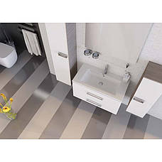Пенал для ванної кімнати Злата ZlP-170-white Ювента, фото 3