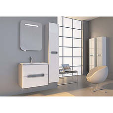 Зеркало для ванной комнаты Прато РrM-70-белый Ювента, фото 2