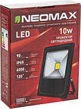 Світлодіодний прожектор 10 W Neomax 10 W LED прожектор, фото 2