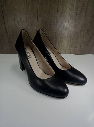 Класичні шкіряні туфлі ТМ ROSS. 8052 чорний, фото 2