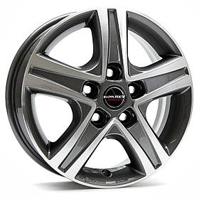 Диски Borbet CWD колір Mistral Anhtracite Polished параметри 6.5J x 16" 5 x 118 ET 65