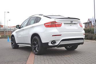 Спойлер-сабля тюнінг BMW X6 E71