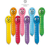 Гусениця велика. Повітряні кульки латексні фігурні Gemar