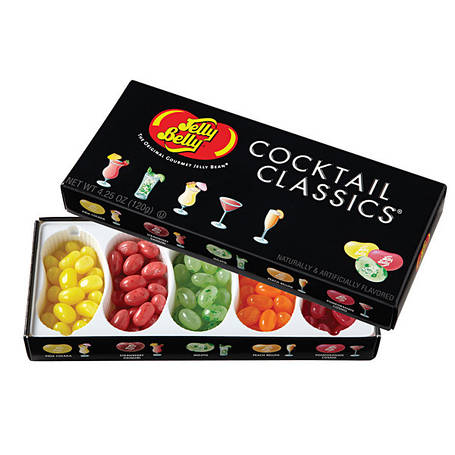Желейні цукерки Jelly Belly Cocktail Classics Gift Box, 125 г, фото 1