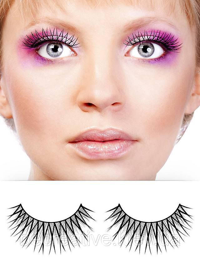 Довгі чорні накладні вії "Michelle"