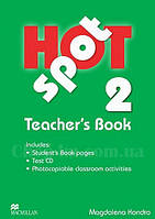 Hot Spot 2 Teacher's Book + Test CD (книга для учителя)