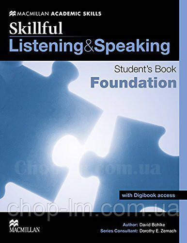 Skillful Listening and Speaking Student's Book + Digibook foundation (Учебник + аудіювання + цифр. версія A1)