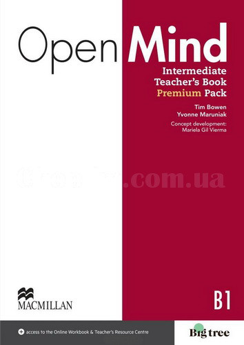 Open Mind Intermediate teacher's Book Premium Pack (книга для вчителя, рівень B1)