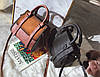Елегантна жіноча сумка ділового стилю під замш, фото 3