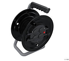 Котушка кабельна BEMIS переносна, 25 м з розетками 4 шт 16 А, IP44