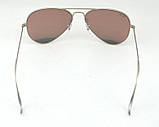 Жіночі сонцезахисні окуляри в стилі RAY BAN aviator 3026 (019/Z2) Lux, фото 5