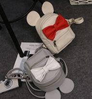 Дитячі міні рюкзак з бантиком і вушками Мінні Маус, фото 1