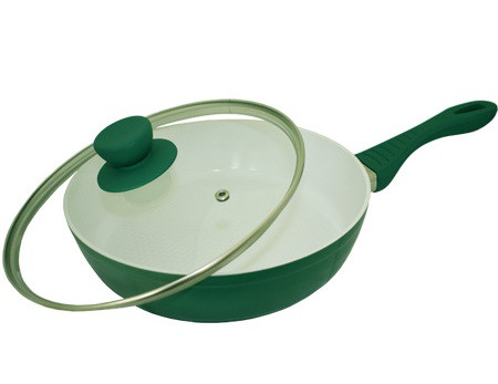 Сковорода глибока Vissner VS 7446-28 см green