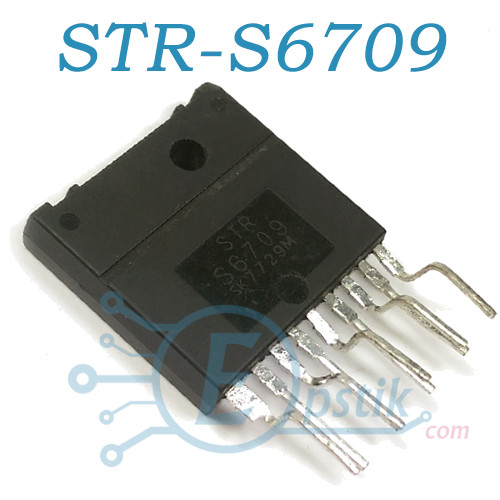 STR-S6709, імпульсний регулятор напруги з вихідним біполярним ключем, MULTIWATT-9, фото 1