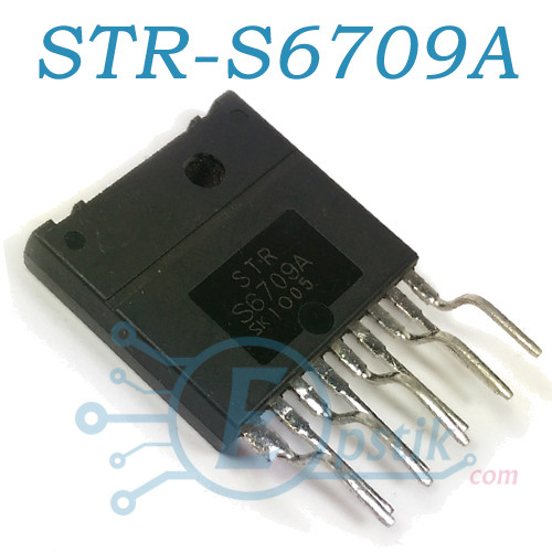 STR-S6709A, імпульсний регулятор напруги з вихідним біполярним ключем, MULTIWATT-9