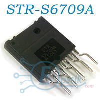 STR-S6709A, импульсный регулятор напряжения с выходным биполярным ключом, MULTIWATT-9