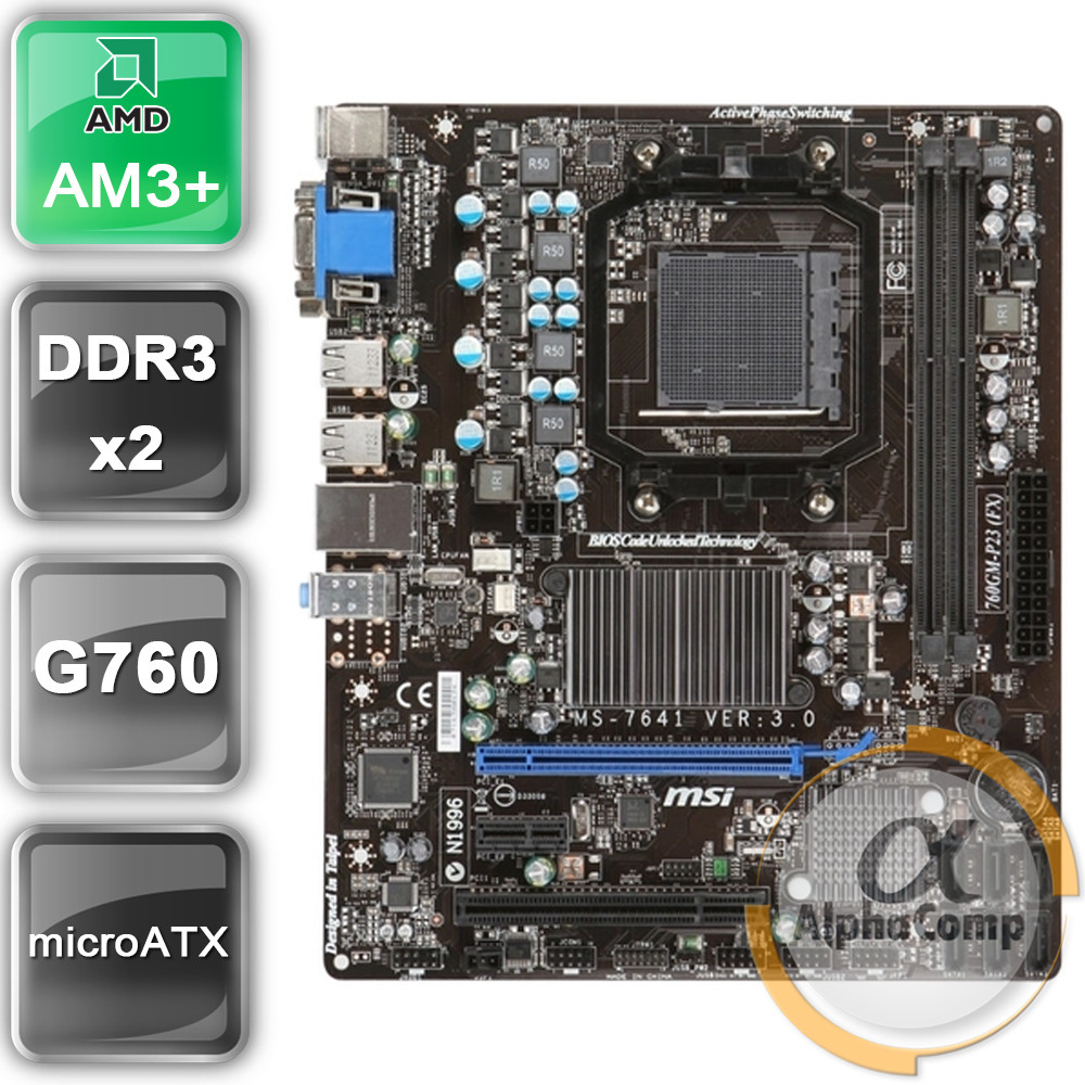 MSI MS 7641 ver 3.11 AM3 AMD 760G 2xDDR3 688750468