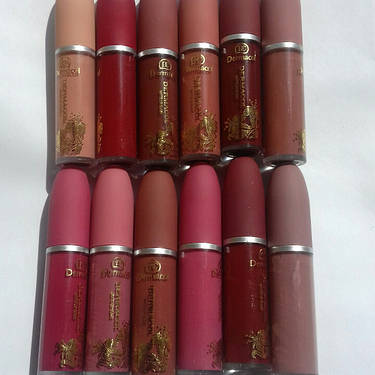 Блиск для губ Dermacol lip glaze 12шт/уп, фото 1