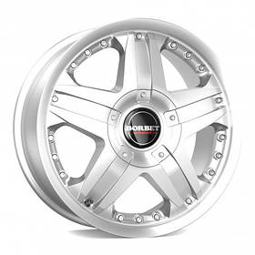 Диски Borbet CWB колір Crystal Silver параметри 8J x 18" 5 x 108 ET 35