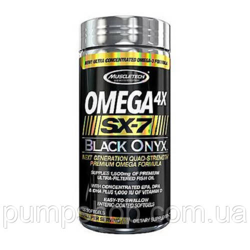 Омега-3 MuscleTech Omega 4X SX-7 Black Onyx 100 капс.