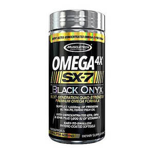 Омега-3 MuscleTech Omega 4X SX-7 Black Onyx 100 капс.