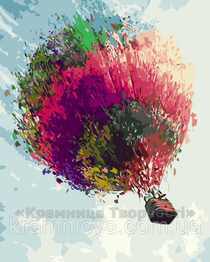 Картина за номерами 40х50 Повітряна куля (GX3355)