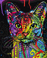 Картина по номерам 40х50 Абиссинская кошка (GX9868)