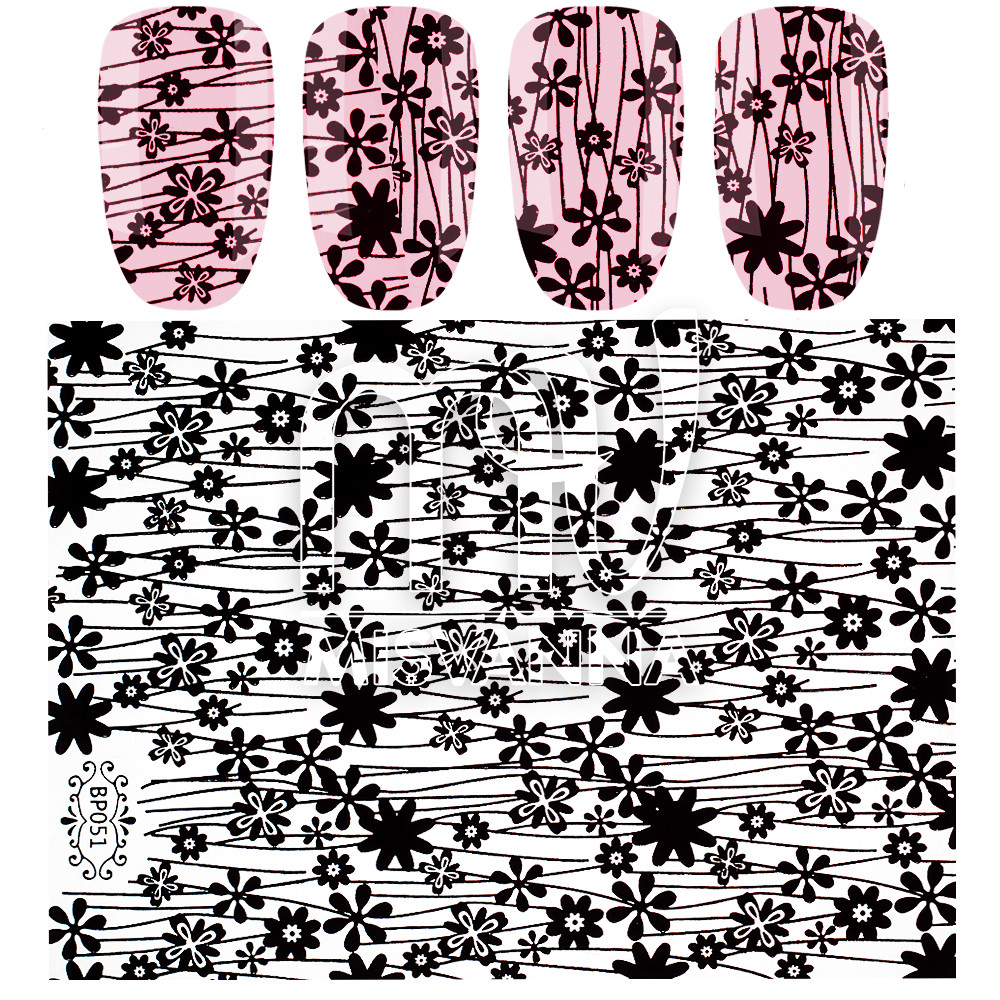 Наклейки 3д, BP051 чорні